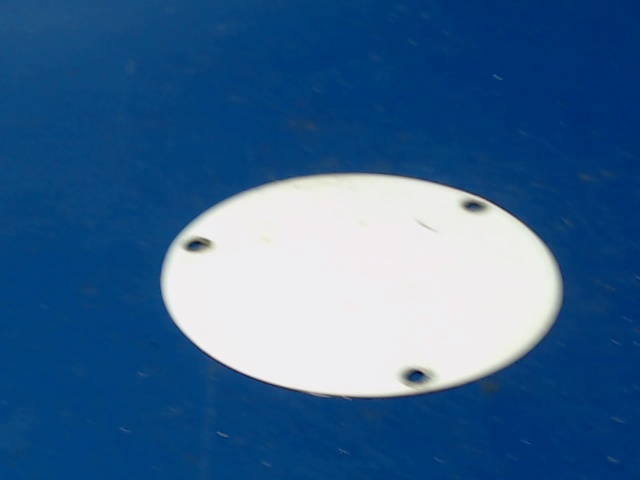 S225-1 Cessna - Plate - Inspection (3 Hole 5 Inch Dia)